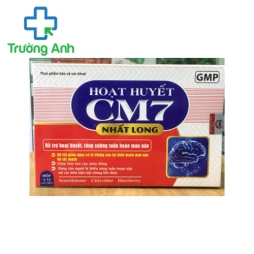 HOẠT HUYẾT CM7 NHẤT LONG - Tăng cường tuần hoàn não