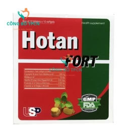 Hotan Fort USP - Giúp điều trị các chứng ho và đau họng hiệu quả
