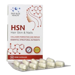 HSN Hair Skin And Nails 757mg Vege Capsules - Nuôi dưỡng tóc, móng, da khỏe mạnh
