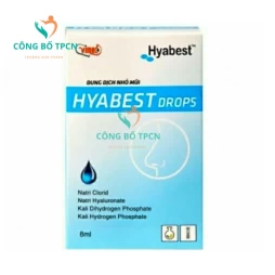 Hyabest - Dung dịch nhỏ mũi giúp vệ sinh mũi hiệu quả