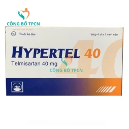Hypertel 40mg Pymepharco - Thuốc điều trị tăng huyết áp hiệu quả