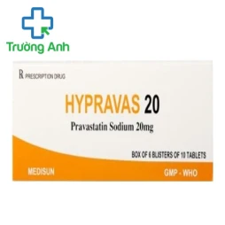 Hypravas 20 - Thuốc điều trị bệnh tim mạch hiệu quả