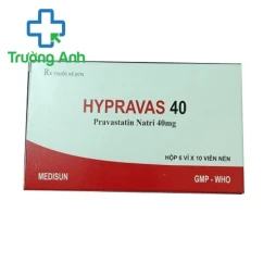 Hypravas 40 - Thuốc điều trị bệnh tim mạch hiệu quả