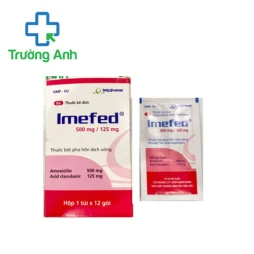 Imefed 500mg/125mg - Thuốc điều trị nhiễm khuẩn hiệu quả
