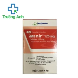 Imenir 125 - Thuốc điều trị nhiễm khuẩn từ nhẹ đến vừa hiệu quả