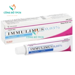 Immulimus 0,03% Medisun - Thuốc điều trị viêm da hiệu quả