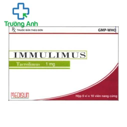 Immulimus viên Medisun - Thuốc chống đào thải cơ quan ghép