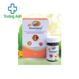 IMUSNANO Curcumin - Điều trị viêm loét dạ dày, đại tràng