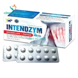 Intendzym - Hỗ trợ giảm sưng, phù nề khi bị tổn thương mô mềm