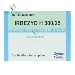 Irbezyd H 300/25 - Thuốc điều trị tăng huyết áp hiệu quả của Cadila