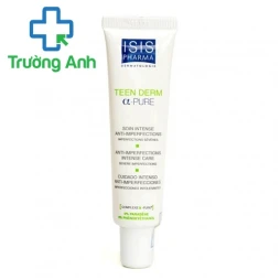 Isis Pharma Teen Derm Alpha Pure - Kem dưỡng da, giảm mụn trứng cá