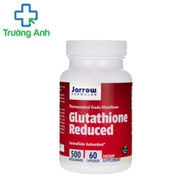 Jarrow Glutathione Reduced 500mg - Giúp làm đẹp và chống oxy hóa