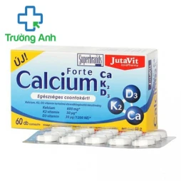 Jutavit Calcium Forte Ca/K2/D3 - Giúp tăng sức khỏe tim mạch