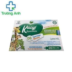 Kacyf Aquamin - Giúp bổ sung canxi, vitamin D3, lysine cho cơ thể