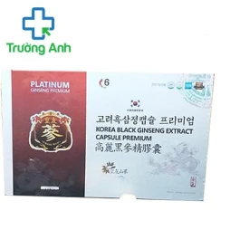 Korea black ginseng extract capsule premium - Giúp bồi bổ sức khỏe