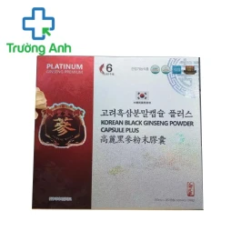 Korea black ginseng powder capsule plus - Giúp bồi bổ cơ thể