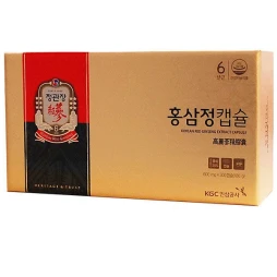 Korean Red Ginseng Extract Capsule - Hỗ trợ tăng cường sức đề kháng, giúp bồi bổ cơ thể