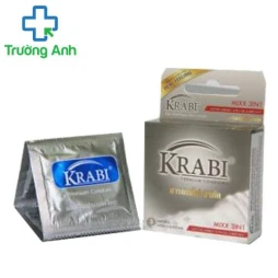 Krabi Mixx 3in1 - Bao cao su giúp tránh thai và bệnh lây truyền