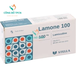 Lamone 100 - Thuốc điều trị viêm gan siêu vi B mãn tính hiệu quả