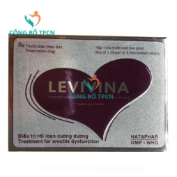 Levivina - Thuốc điều trị rối loạn cương dương, yếu sinh lý ở nam giới