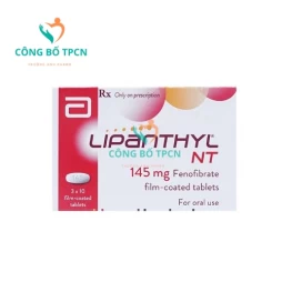 Lipanthyl NT 145mg - Thuốc điều trị tăng cholesterol, lipoprotein máu