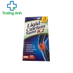 Liqid Calcium Nano K2 - Thực phẩm chức năng bổ sùng vitamin D3