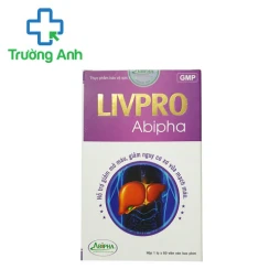Livpro Abipha - Viên uống giảm mỡ máu, mỡ gan hiệu quả