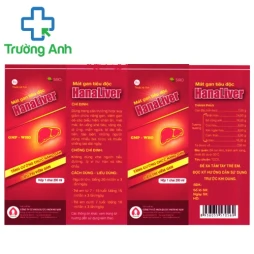 Mát gan tiêu độc Hanaliver 250ml - Hỗ trợ thanh nhiệt, giải độc gan hiệu quả