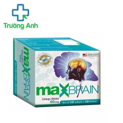 Viên nang mềm Maxbrain - Giúp tăng cường chức năng tuần hoàn não