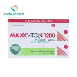 Maxxviton 1200 - Thuốc điều trị tổn thương não hiệu quả của Ampharco