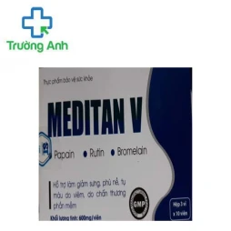Meditan V - Hỗ trợ làm giảm sưng, phù nề, tụ máu do viêm