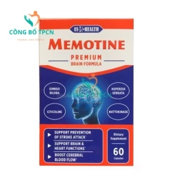 Memotine - Giúp tăng cường tuần hoàn não, bổ thần kinh hiệu quả