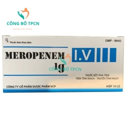 Meropenem 1g VCP - Thuốc điều trị nhiễm khuẩn