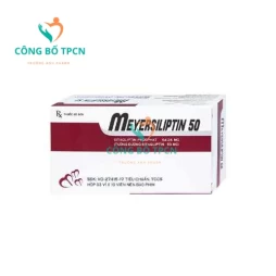 Meyersiliptin 50 - Thuốc điều trị đái tháo đường tuýp 2 hiệu quả