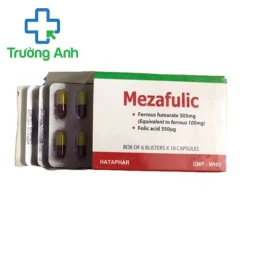 Mezafulic - Giúp bổ sung sắt và Acid folic cho cơ thể hiệu quả