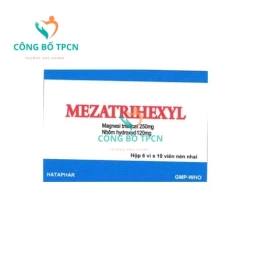 Mezatrihexyl - Thuốc điều trị trào ngược dạ dày thực quản của Hataphar