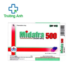 Midafra 500 MD Pharco - Thuốc điều trị nhiễm khuẩn hiệu quả