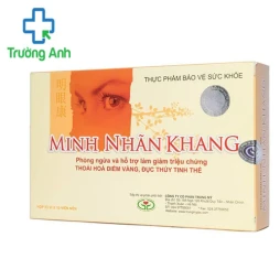 Minh Nhãn Khang - Phòng ngừa mù lòa do thoái hóa