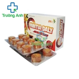 Mintia Daly - Viên ngậm hỗ trợ long đờm, giảm đau họng hiệu quả