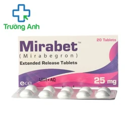 Mirabet 25mg - Thuốc điều trị hội chứng bàng quang tăng động