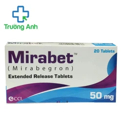 Mirabet 50mg - Thuốc điều trị hội chứng bàng quang tăng động