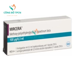 Mircera 100mcg/0.3ml Roche - Thuốc điều trị thiếu máu do thận mạn tính