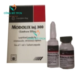 Modolix inj 300 Pymepharco - Thuốc giảm độc tính trên hệ thần kinh
