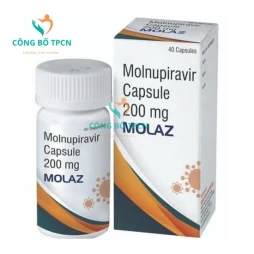 Molaz 200mg (Molnupiravir) - Thuốc điều trị Covid-19 hiệu quả
