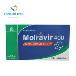 Molravir 400 (molnupiravir) Boston - Thuốc điều trị Covid-19 mức độ nhẹ
