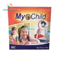 Myochild - Hỗ trợ tăng cường thị lực, giảm mỏi mắt, mờ mắt