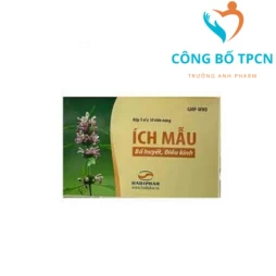 Ích mẫu Hadiphar (viên) - Thuốc giúp điều hòa kinh nguyệt