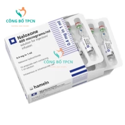 Naloxone-hameln 0.4mg/ml Injection - Thuốc giải độc hiệu quả