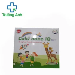 Nano Calci IQ MK7 - Hỗ trợ làm giảm chứng còi xương ở trẻ em