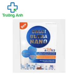 Calci Ultra Nano - Giúp bổ sung canxi, vitamin D3 hiệu quả